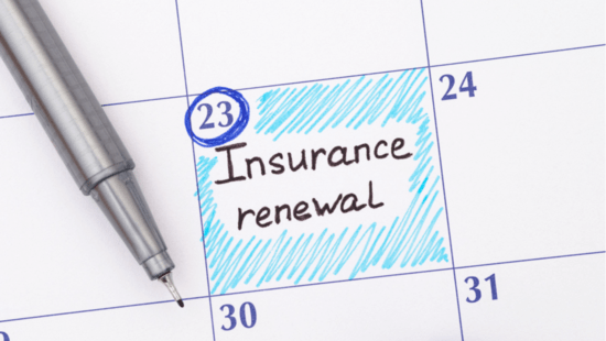 Don’t forget insurance renewals in the lockdown Don’t forget insurance renewals in the lockdown