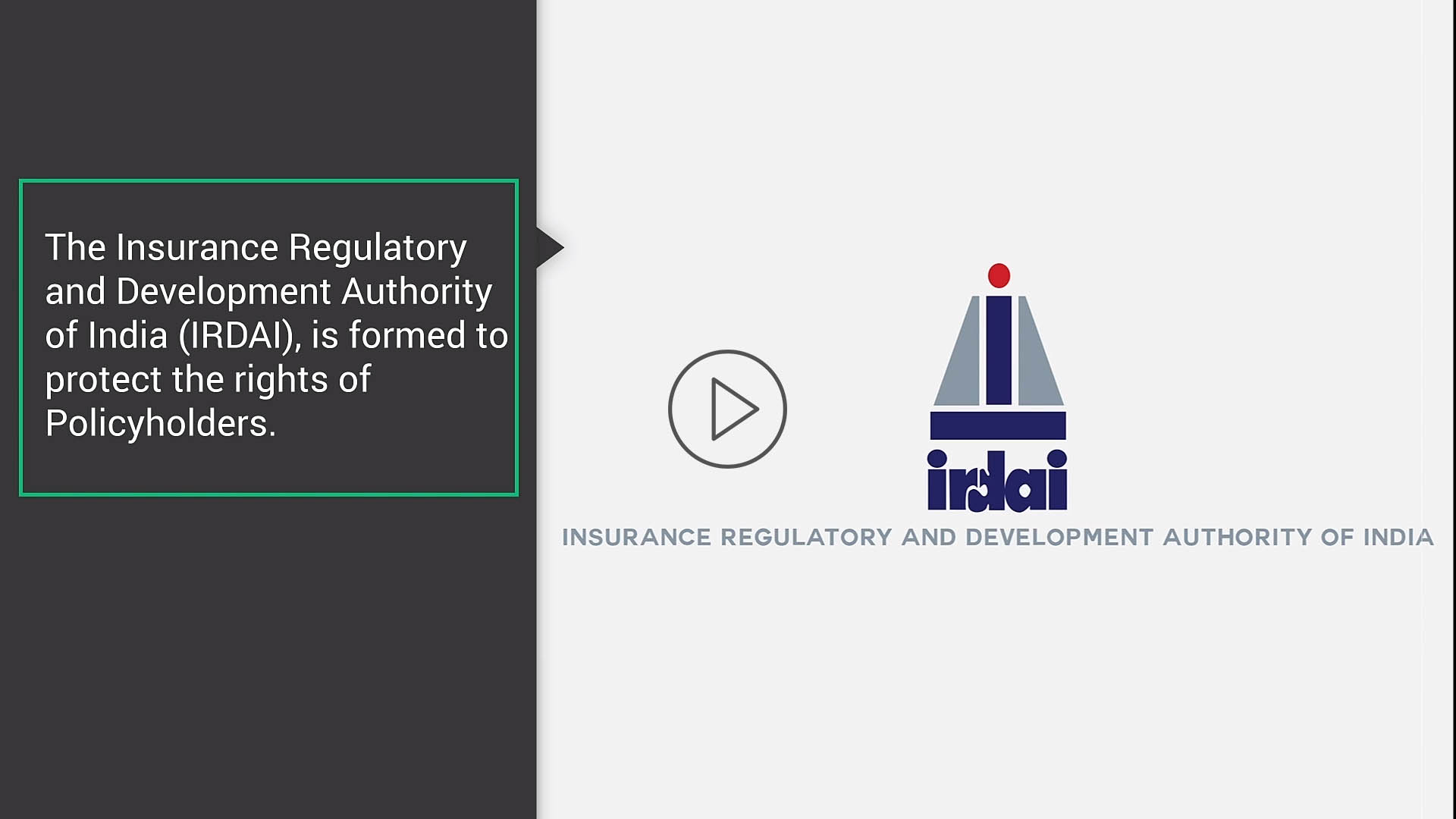 IRDAI IRDAI