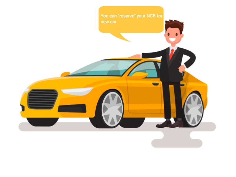 You can “reserve” your NCB for your new car
